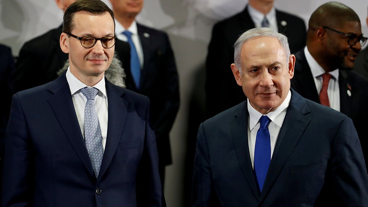 Image: Mateusz Morawiecki and Benjamin Netanyahu