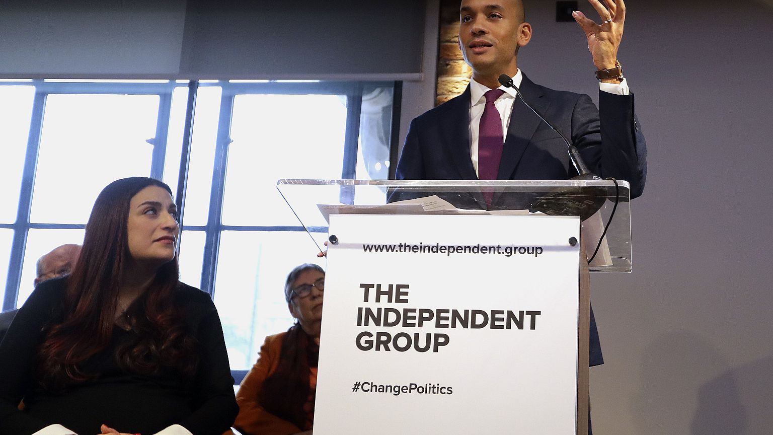 Image: Luciana Berger and Chaka Umunna