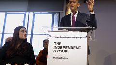 Image: Luciana Berger and Chaka Umunna