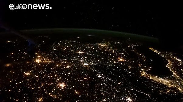 Europa vista do espaço Europa vista do espaço
