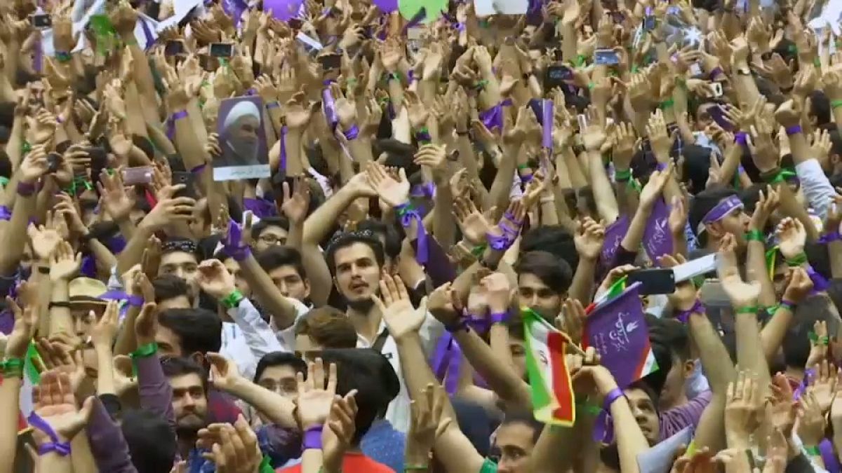 Recta final de la campaña electoral en Irán