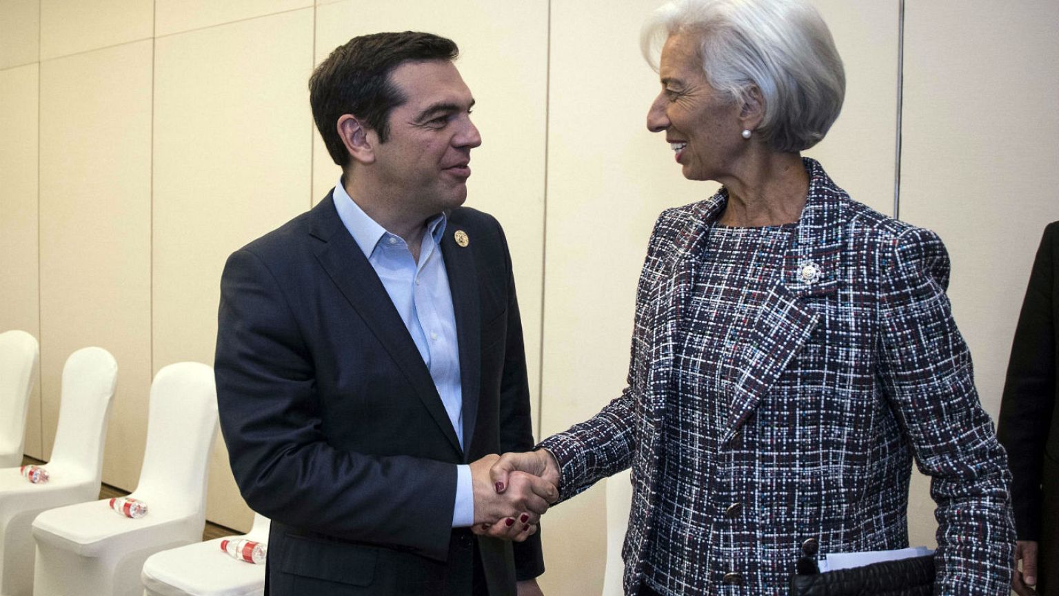 Απόλυτη ταύτιση απόψεων Τσίπρα - Λαγκάρντ για την ελάφρυνση του χρέους