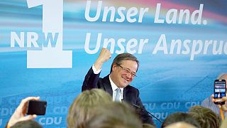 SPD looks set to lose North Rhine Westphalia as CDU support surges say exit polls