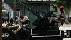 Акцию протеста против бунта военных в Кот-д'Ивуаре обстреляли