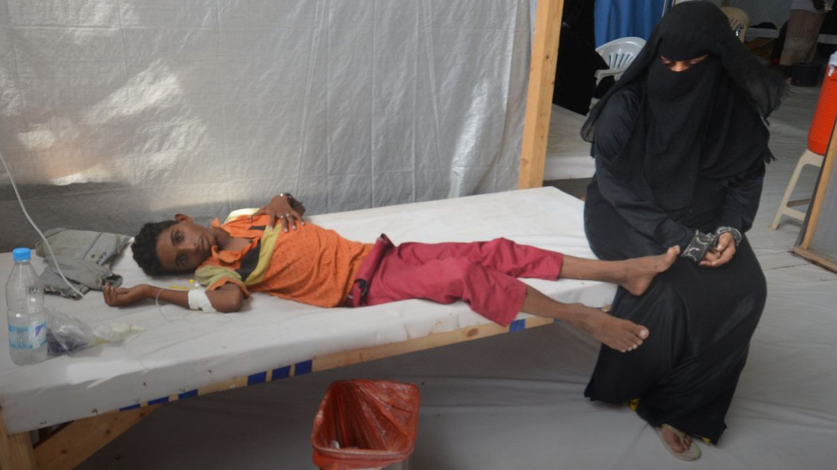 'Over 100' killed in cholera outbreak in Yemen capital Sanaa