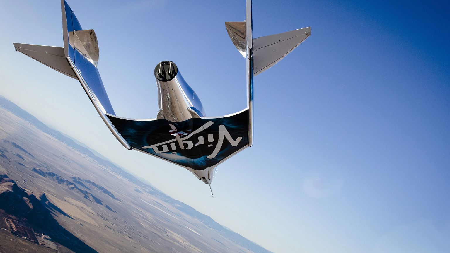 VSS Unity, first glide flight