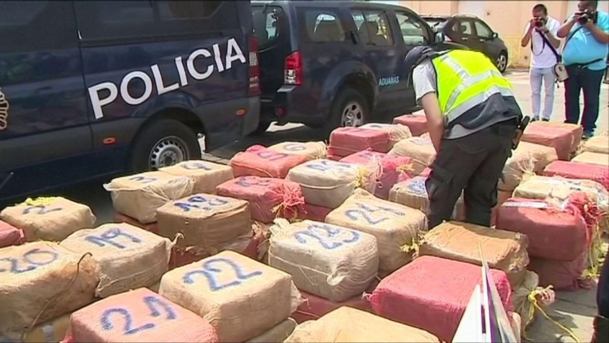 Το μεγαλύτερο φορτίο κοκαΐνης κατέσχεσαν οι ισπανικές αρχές
