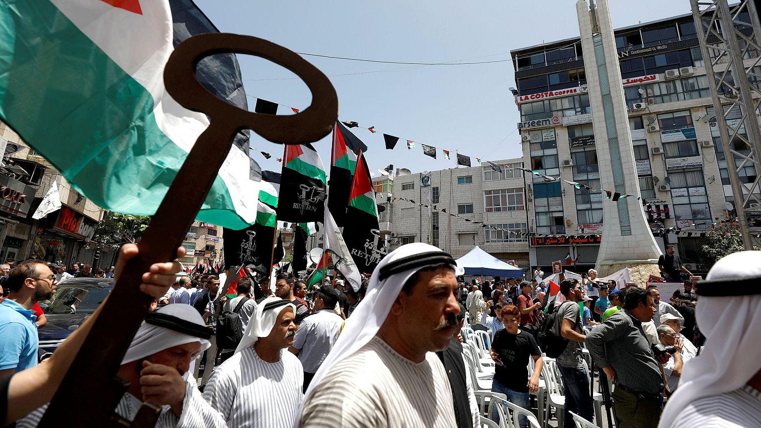Palestinians mark 69th Nakba anniversary