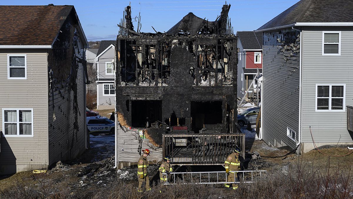 Image: Halifax fire kills refugee family