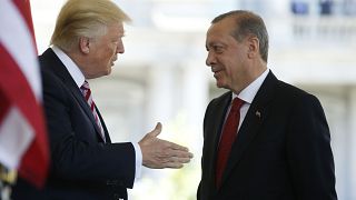 اردوغان در کاخ سفید با ترامپ دیدار کرد