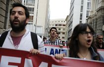 اضراب عام في اليونان بسبب اجراءات تقشفية جديدة
