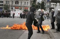 Greeks walk out in general strike over new austerity measures