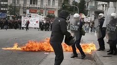 Streiks gegen neue Sparmaßnahmen in Griechenland