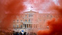 Zweiter Streiktag: Krawalle in Athen