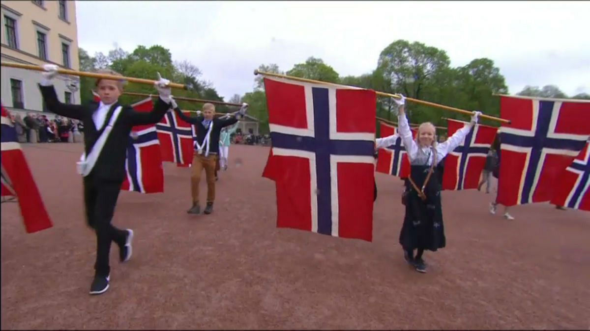 احتفالات بالعيد الوطني في النرويج