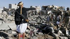 مقتل أكثر من 20 مدنياً بينهم أطفال بغارة للتحالف العربي