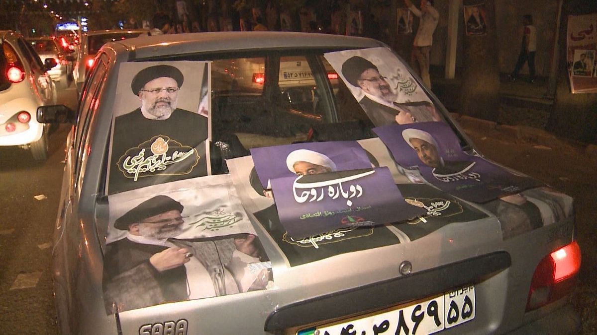 تهران در آخرین شب تبلیغات برای انتخابات ریاست جهموری