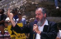 Image: Rabbi Meir Kahane in Jerusalem