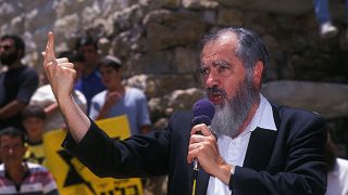Image: Rabbi Meir Kahane in Jerusalem