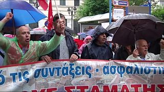 Pensioners march ahead of Greek parliament vote on more austerity