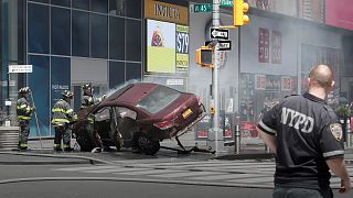 One dead after car 'ploughs into pedestrians in New York'