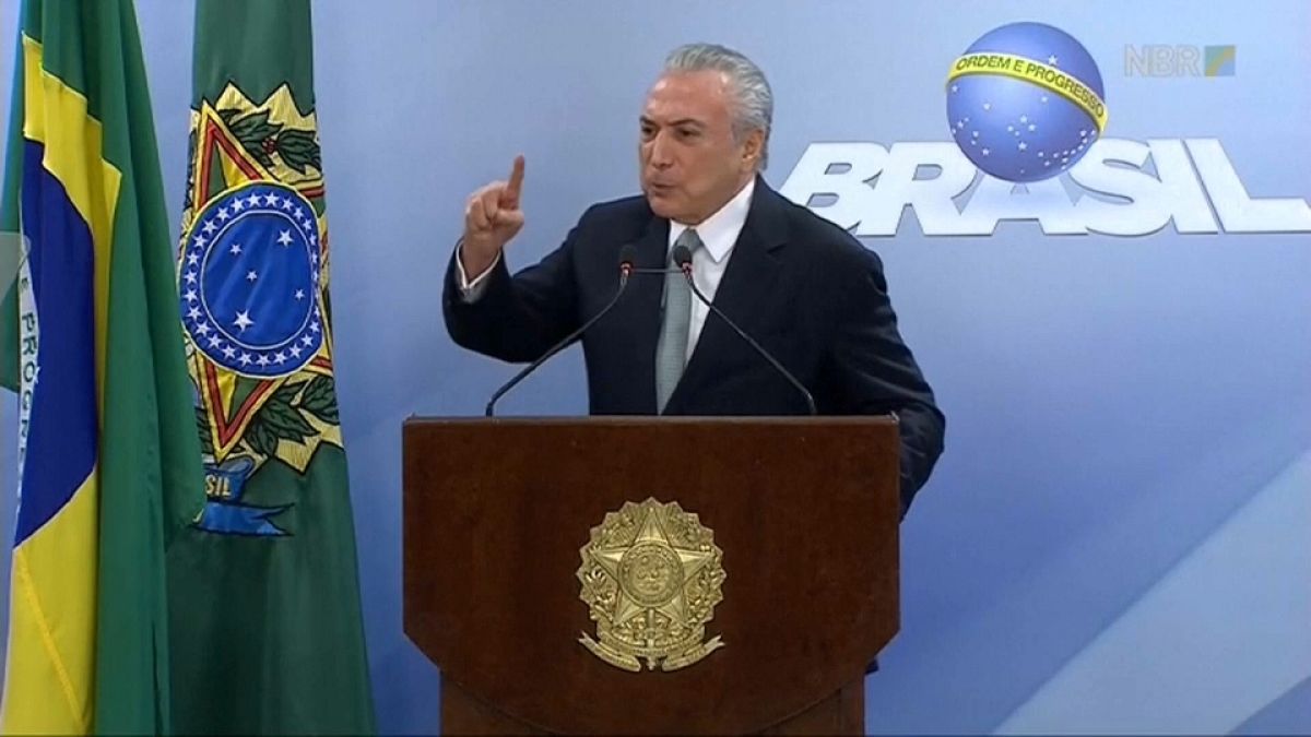 Brasilien: Präsident Temer lehnt Rücktritt ab