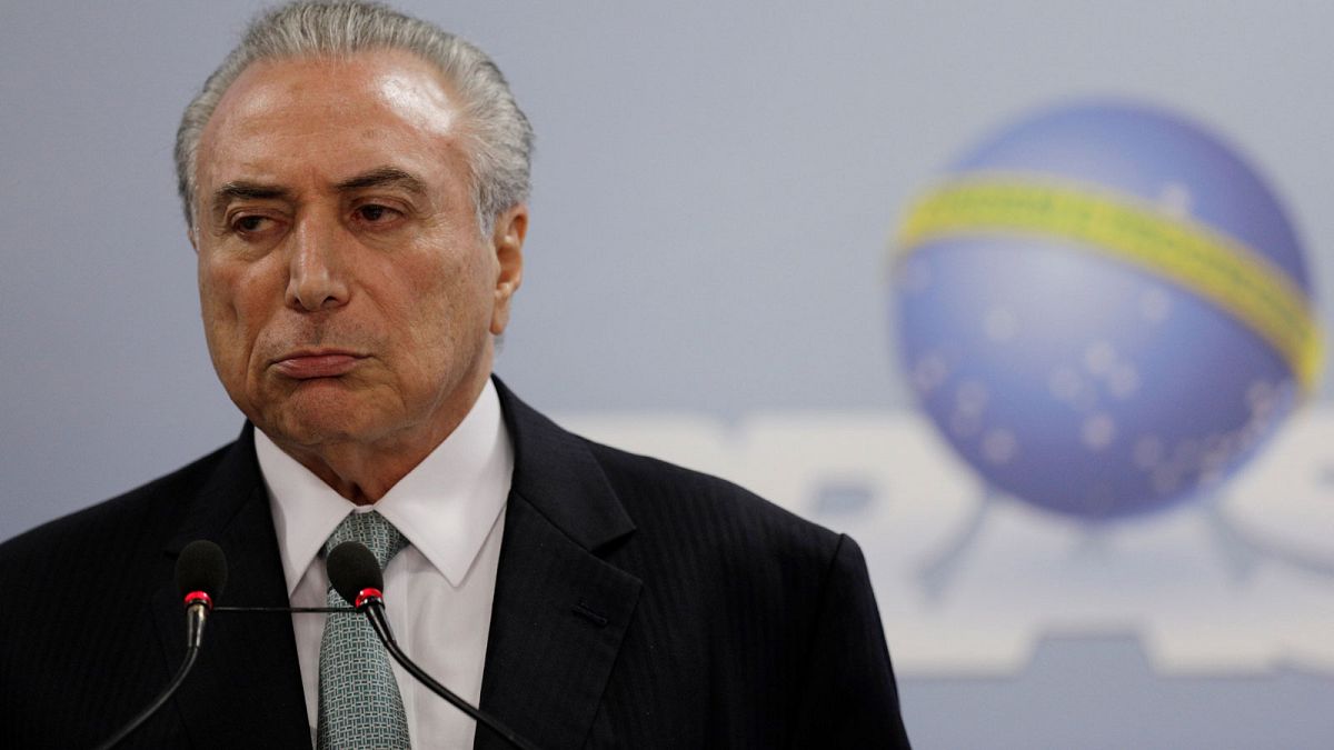 Brezilya Devlet Başkanı Temer'e soruşturma için yeşil ışık