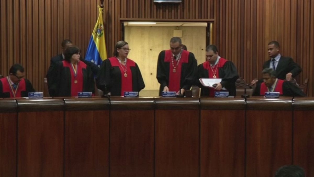 US slaps sanctions on Venezuela Supreme Court members