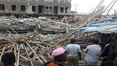 Lagos building collapse claims at least 3 lives, several injured
