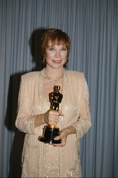 Shirley MacLaine was honored for "Terms of Endearment."