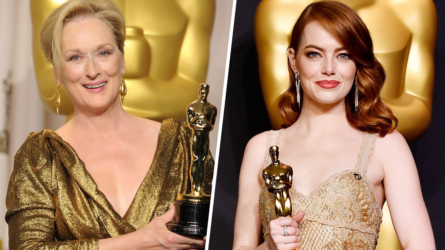 Meryl Streep and Emma Stone