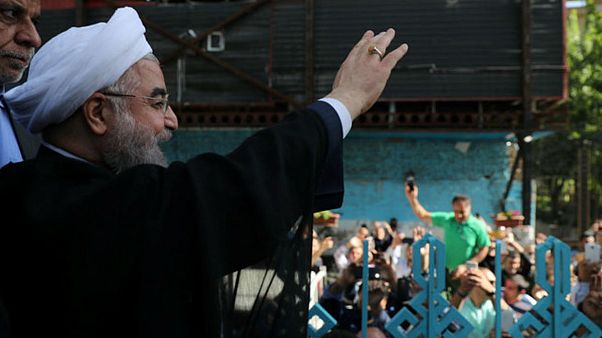 إعادة انتخاب روحاني بنسبة 57 بالمئة من الأصوات إعادة انتخاب روحاني بنسبة 57 بالمئة من الأصوات