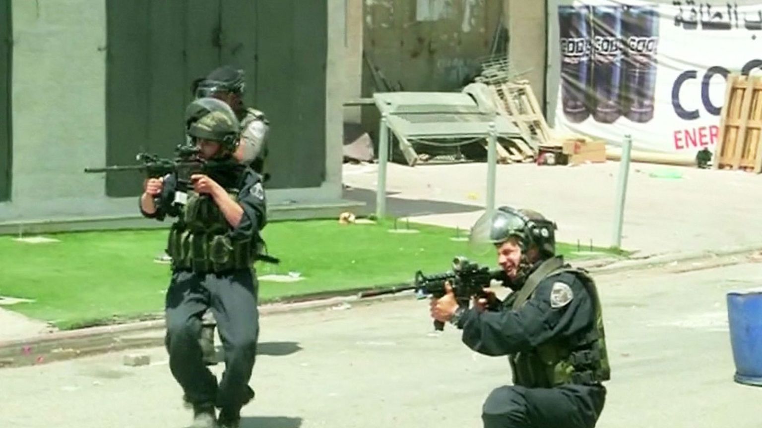 West Bank clashes