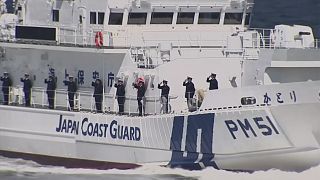 Japan coastguard resumes drills as tensions rise
