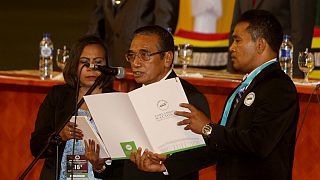 Francisco Guterres Lu'Olo toma posse como Presidente de Timor-Leste