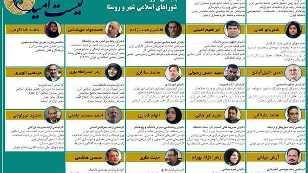 پیروزی لیست امید در انتخابات شورای شهر تهران پیروزی لیست امید در انتخابات شورای شهر تهران