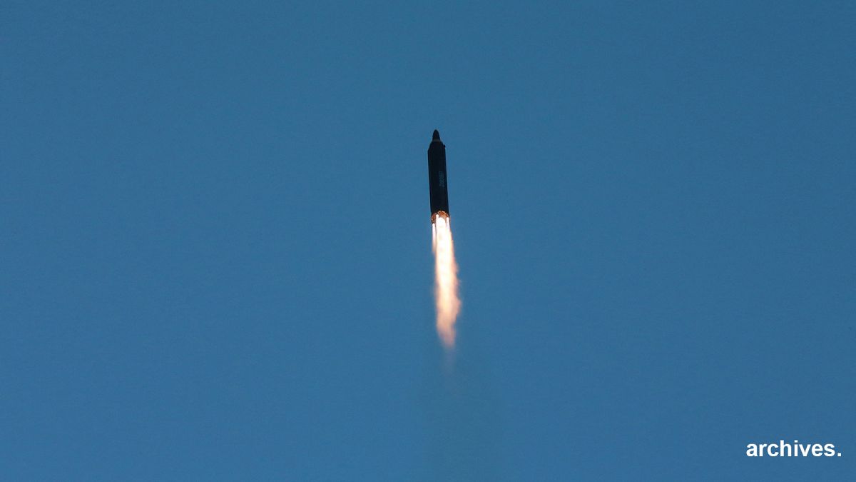 КНДР запустила очередную ракету