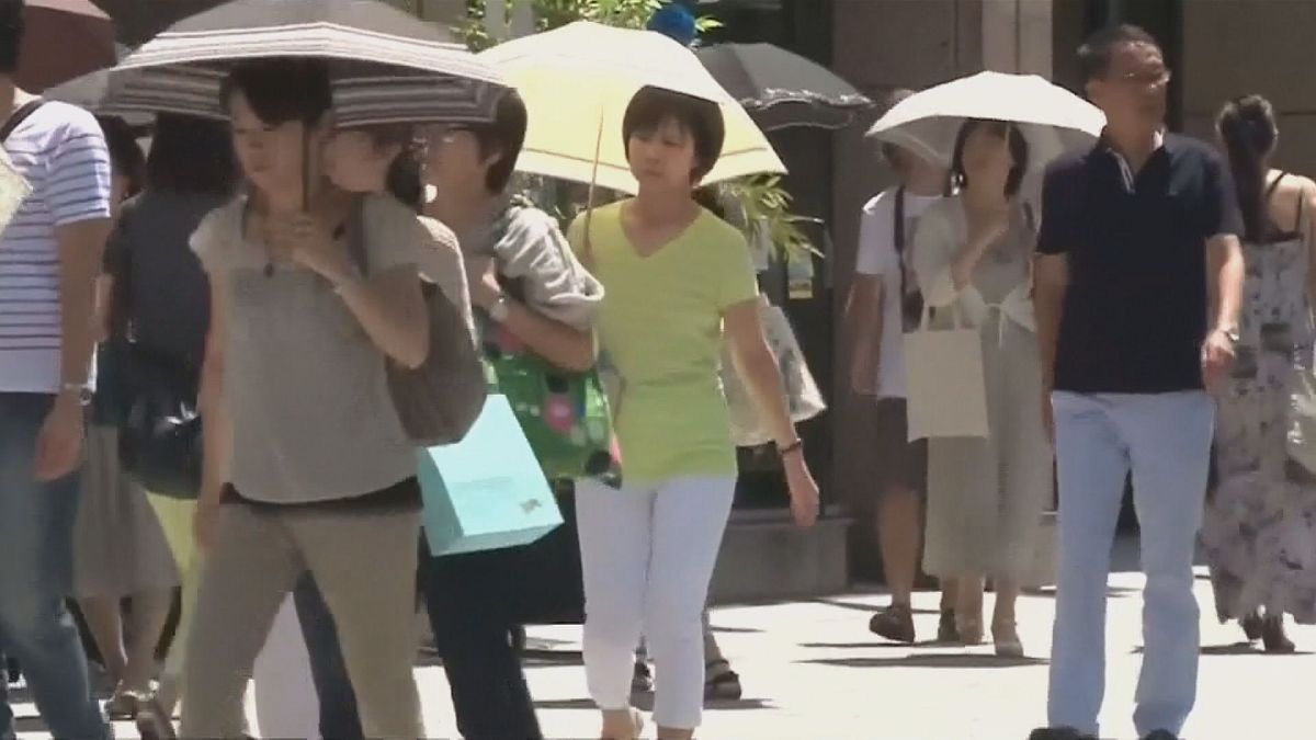 Japão: onda de calor inesperada