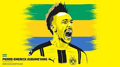 Aubameyang is top goalscorer in Germany, 2nd African to win it