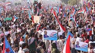مظاهرة لأنصار انفصال جنوب اليمن في عدن
