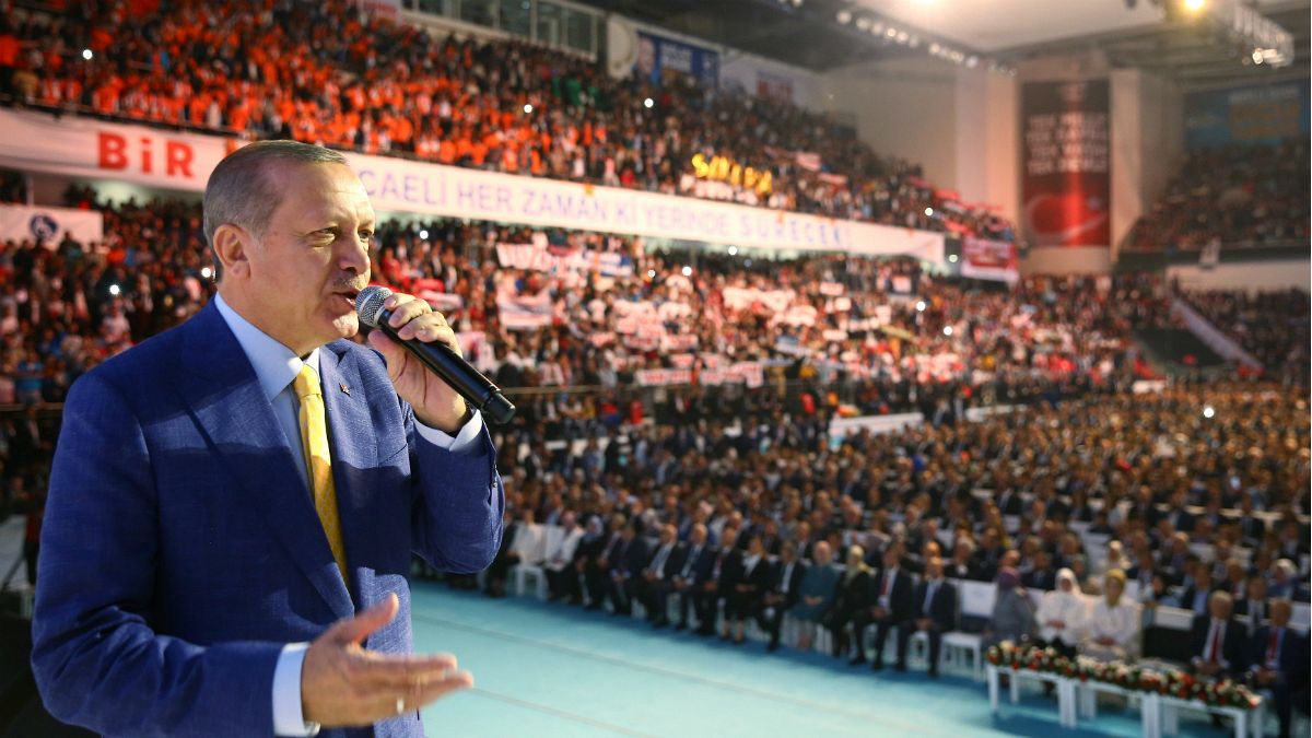 Auf dem Höhepunkt seiner Macht: Recep Tayyip Erdoğan
