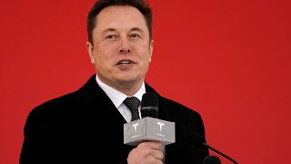 Image: Tesla CEO Elon Musk attends the Tesla Shanghai Gigafactory groundbre