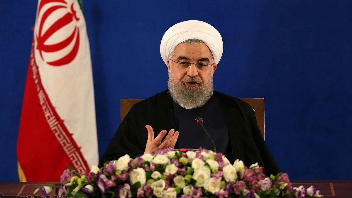 پوشش زنده نشست خبری حسن روحانی