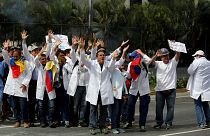 Venezuela: los doctores en la calles