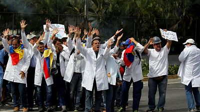 Venezuela : les personnels hospitaliers dans la rue