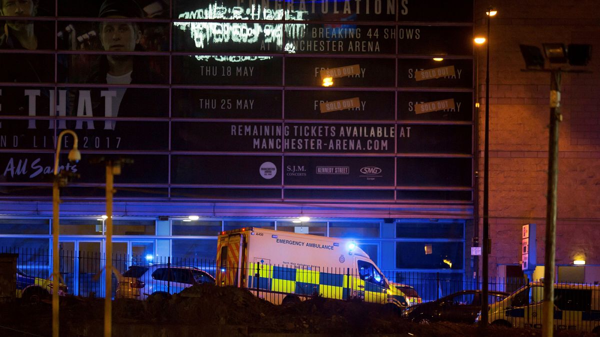 Ariana Grande concert at Manchester Arena hit by suicide bomber