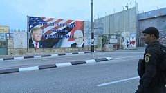 ترامب يزور عباس ضمن اجراءات امنية مشددة
