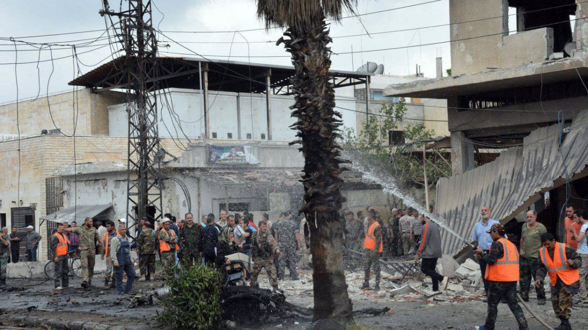 انفجار خودروی بمبگذاری شده در حمص