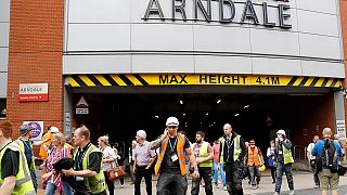 Manchester shopping centre evacuation