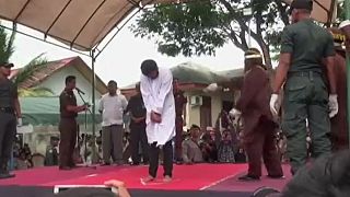 Two men caned 83 times in Indonesia for gay sex
